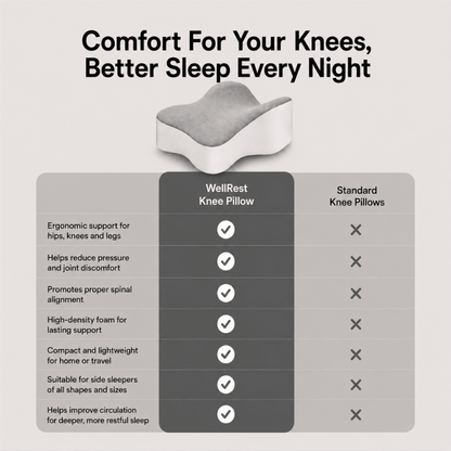 WellRest™ Knee Pillow